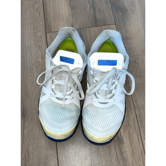 Stella McCartney AdidasWhite Tennis Shoes Boost Sole Size 7.5 - Picture 4 of 9